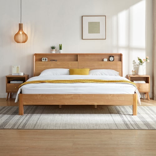 Queen bed frame 2024 for mattress only